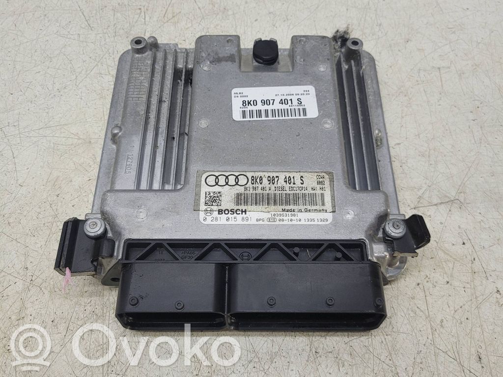 Audi A4 S4 B8 8K Engine control unit/module 