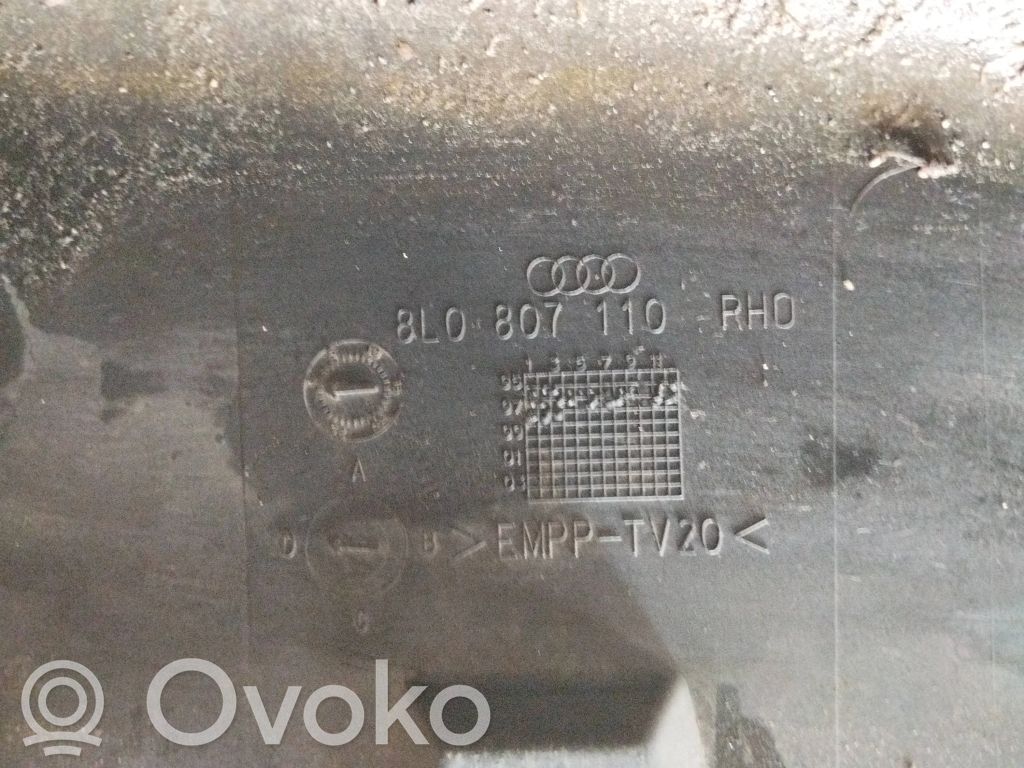 Audi A3 S3 8L Apatinė bamperio dalis (lūpa) 