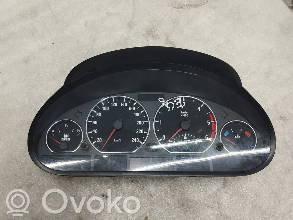 BMW 3 E46 Speedometer (instrument cluster) 