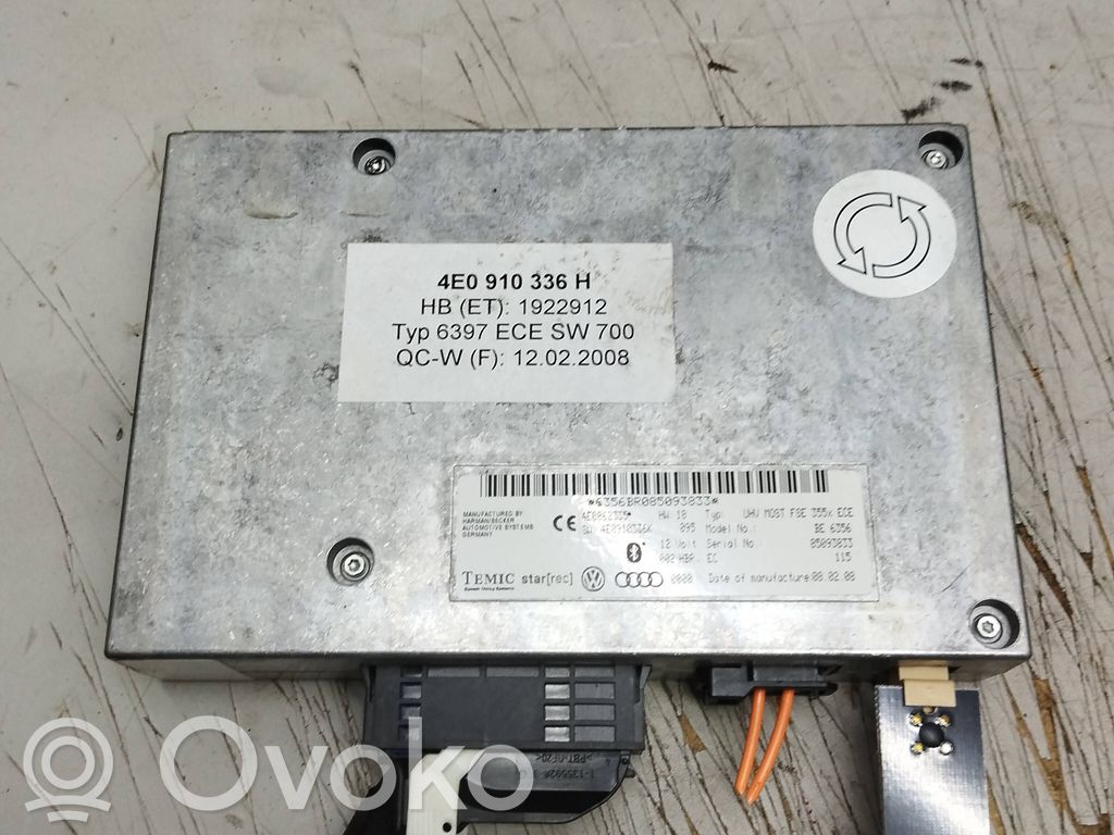 Bluetooth modulis   4E0910336H,1922912,4E0862335