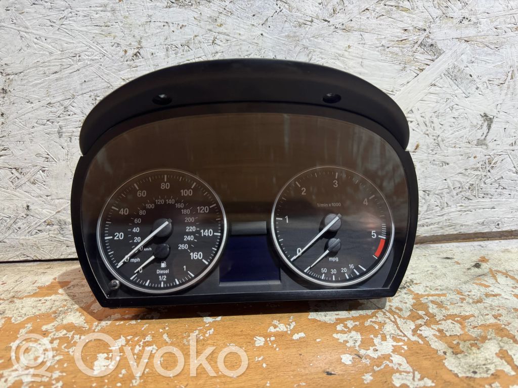 BMW 3 E90 E91 Geschwindigkeitsmesser Cockpit 