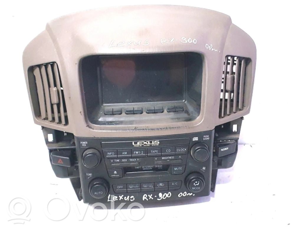 Lexus RX 300 Radio/CD/DVD/GPS head unit 