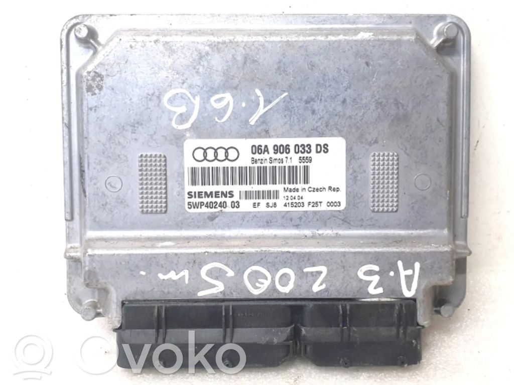Audi A3 S3 8P Engine control unit/module 