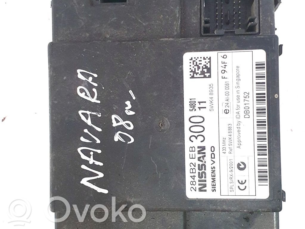 Nissan Navara Other control units/modules 