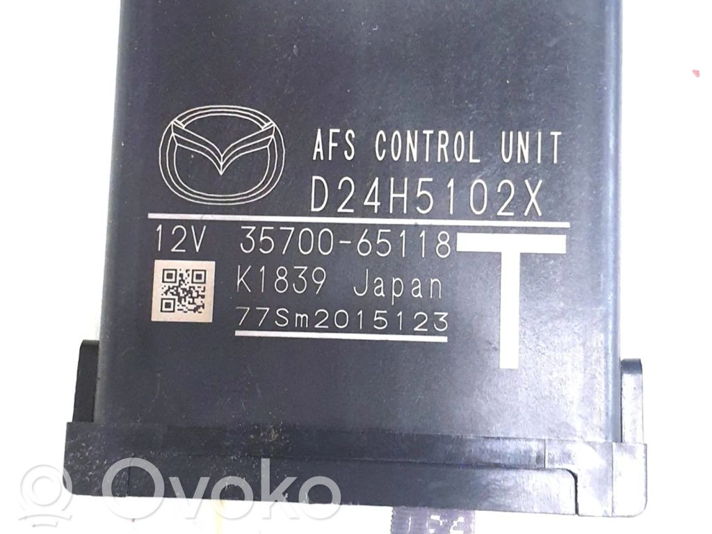 Mazda CX-3 Other control units/modules 