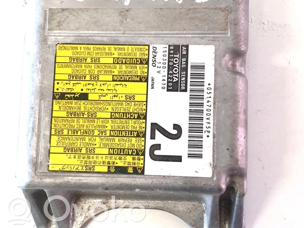 Toyota RAV 4 (XA30) Airbag control unit/module 