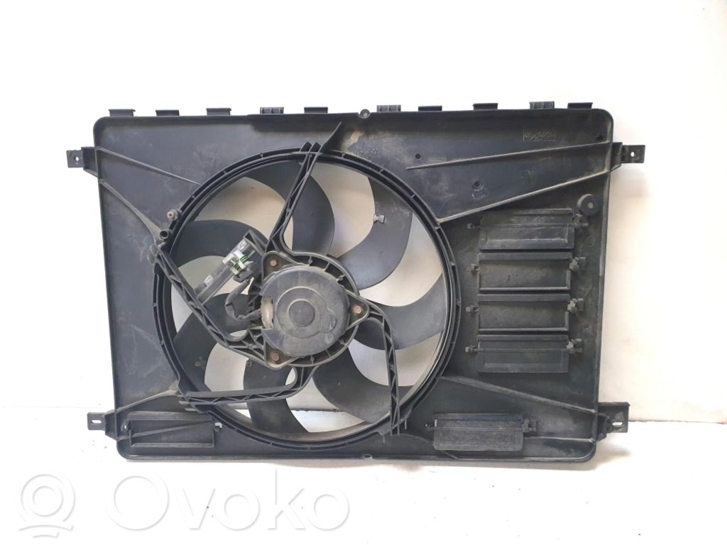 Ford S-MAX Radiator cooling fan shroud 