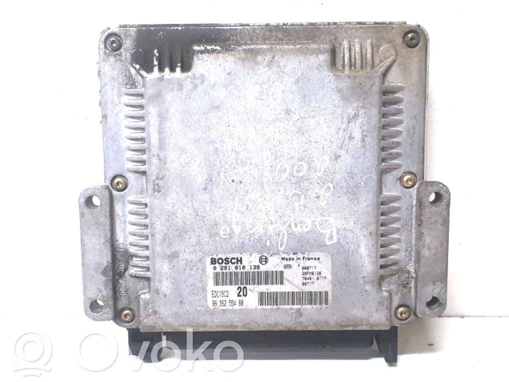 Citroen Berlingo Engine control unit/module 
