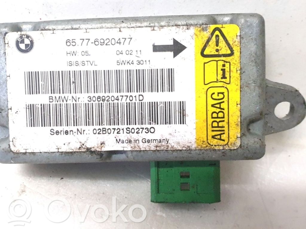 Airbag control unit/module   65776920477