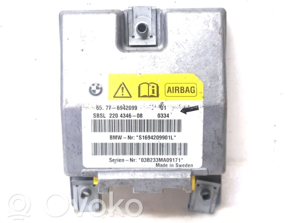 BMW 5 E60 E61 Airbag control unit/module 