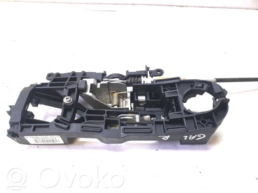 BMW 5 F10 F11 Klamka zewnętrzna drzwi tylnych 