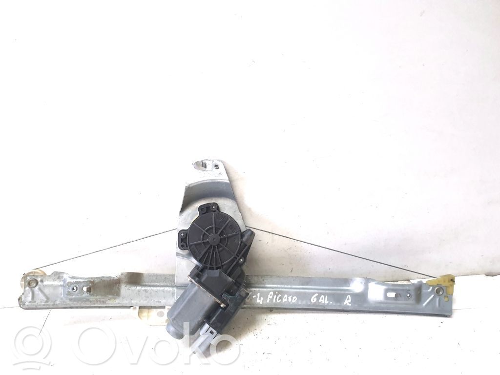 Citroen C4 I Picasso Rear window lifting mechanism without motor 