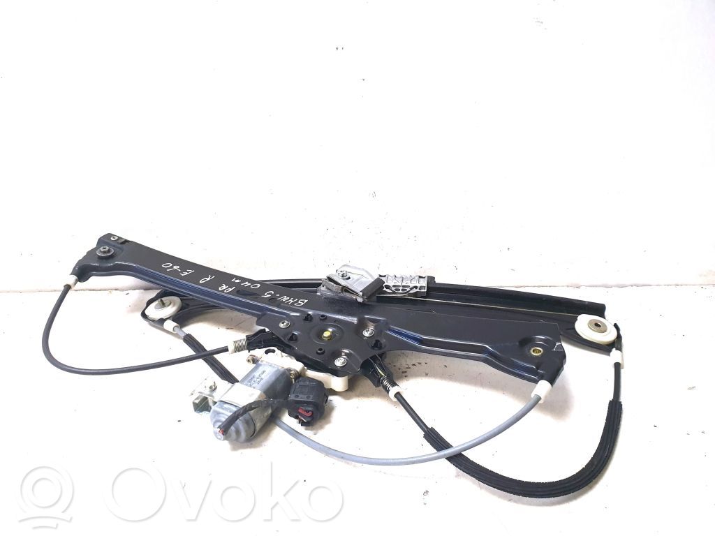 BMW 5 E60 E61 Etuoven ikkunan nostin moottorilla 
