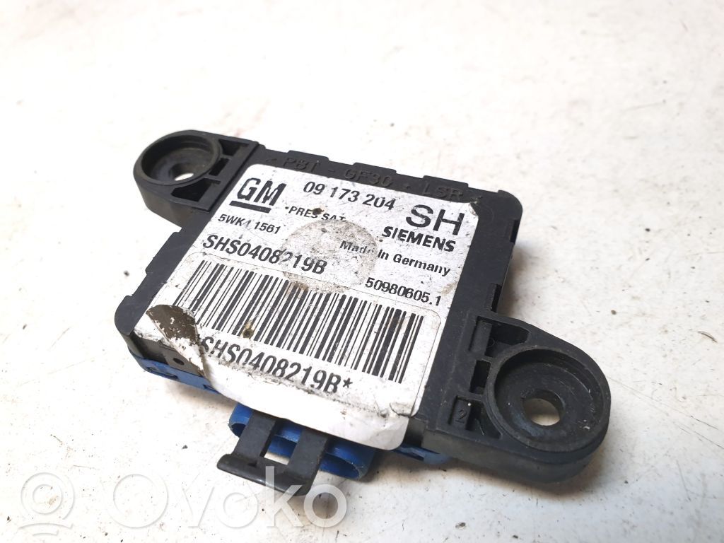 Saab 9-5 Airbagsensor Crashsensor Drucksensor 