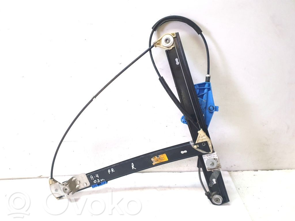 Audi A4 S4 B6 8E 8H Regulador de puerta delantera con motor 