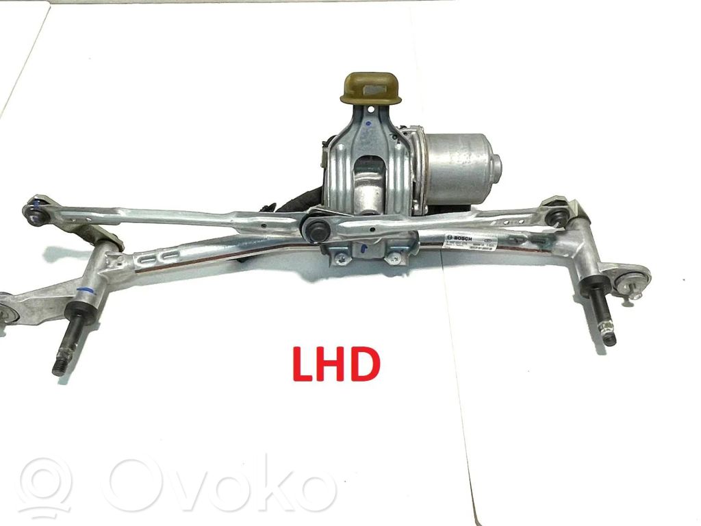 Mechanizm i silniczek wycieraczek szyby przedniej / czołowej   9824762480,25221