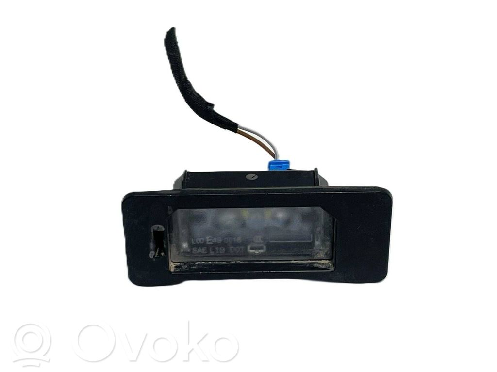 BMW 3 G20 G21 Lampa oświetlenia tylnej tablicy rejestracyjnej 