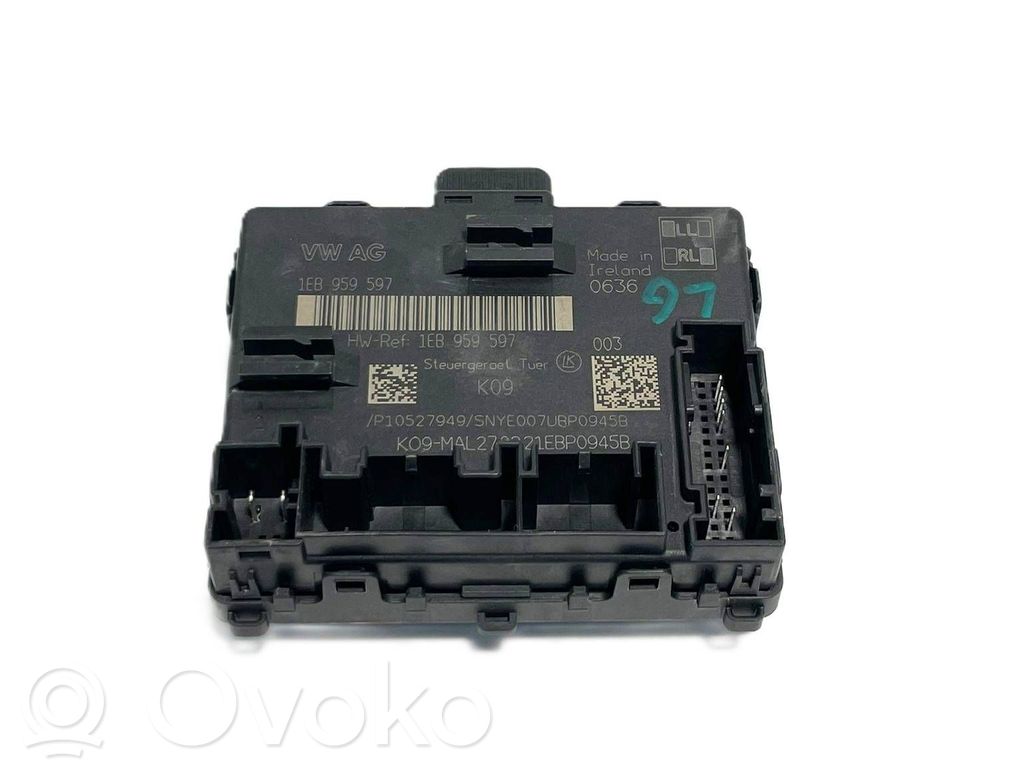 Skoda Enyaq iV Door control unit/module 