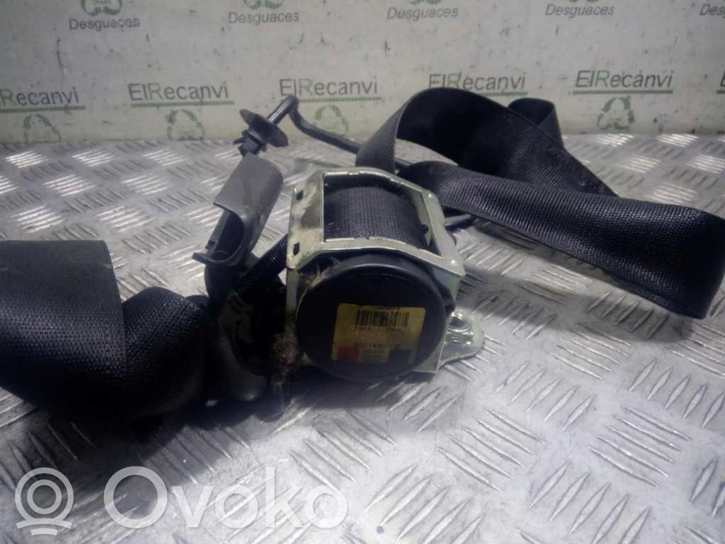 Opel Astra H Cinturón delantero 
