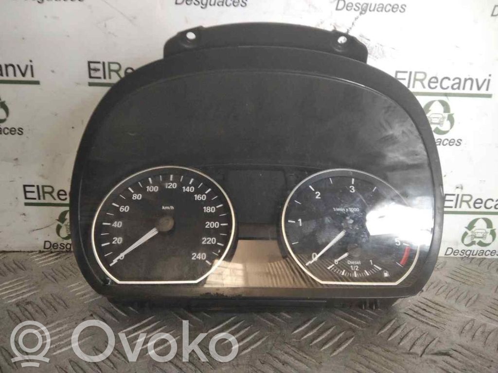 BMW 1 E81 E87 Speedometer (instrument cluster) 