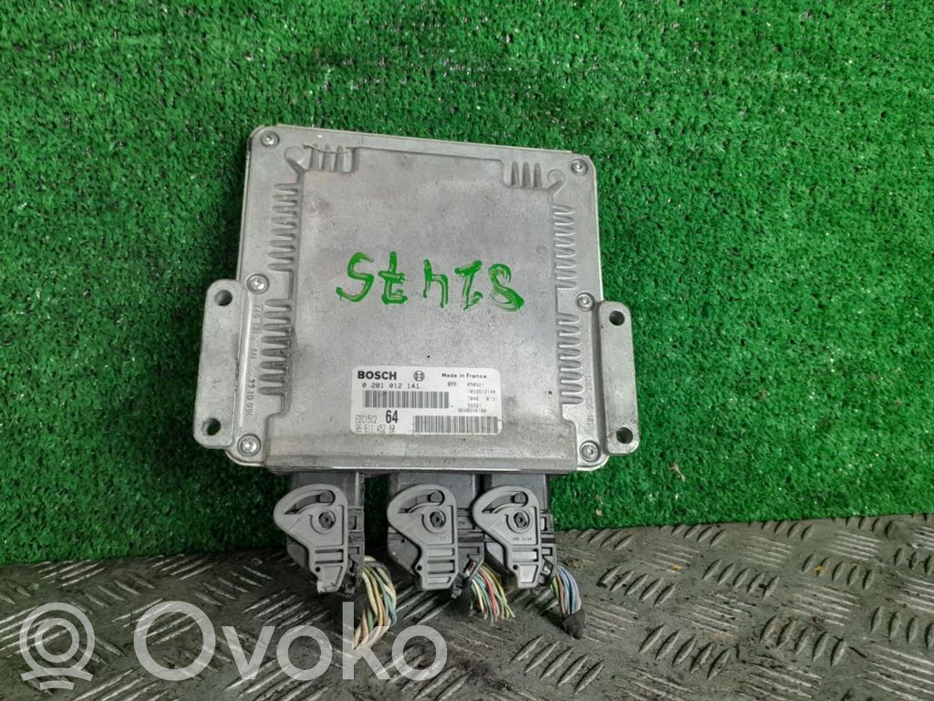 Peugeot 207 Unité de commande, module ECU de moteur 