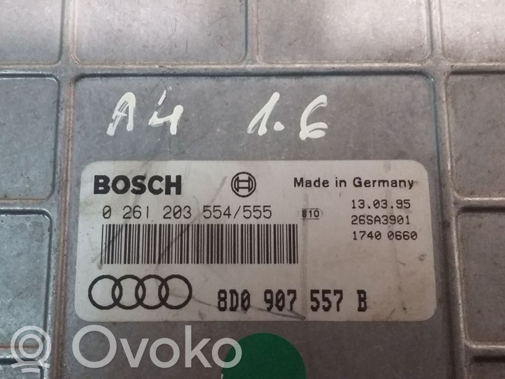 Engine control unit/module   8D0907557B,0261203554555