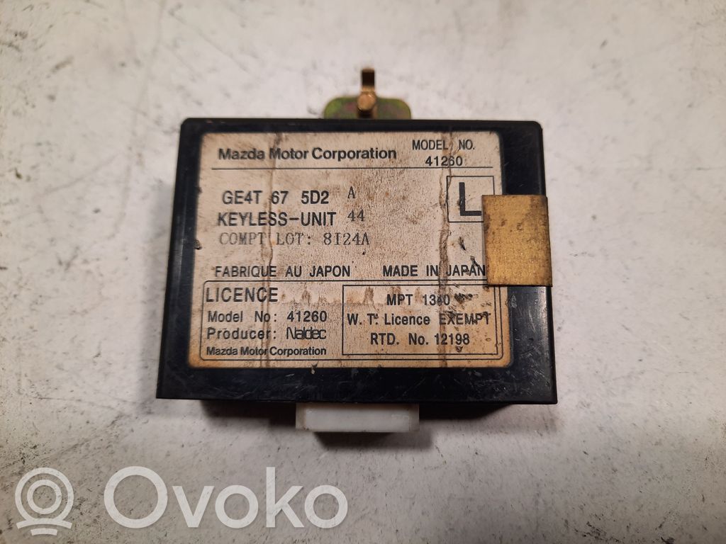 Mazda 626 Door central lock control unit/module 