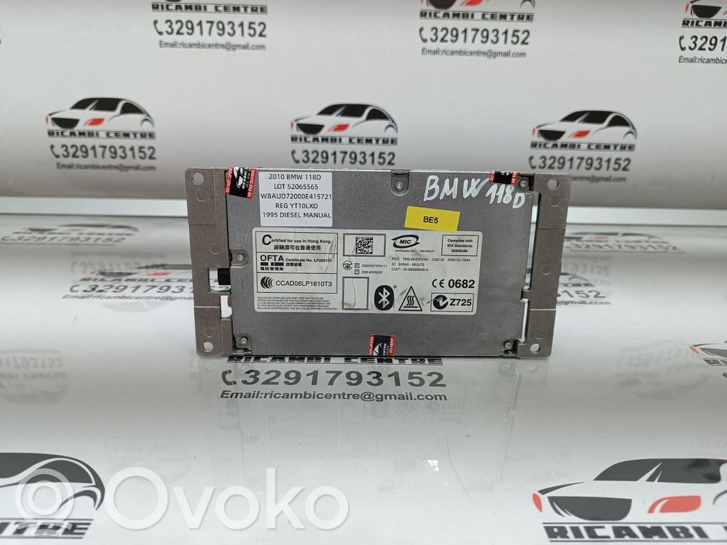 BMW 1 E81 E87 Bluetooth Modul Steuergerät 