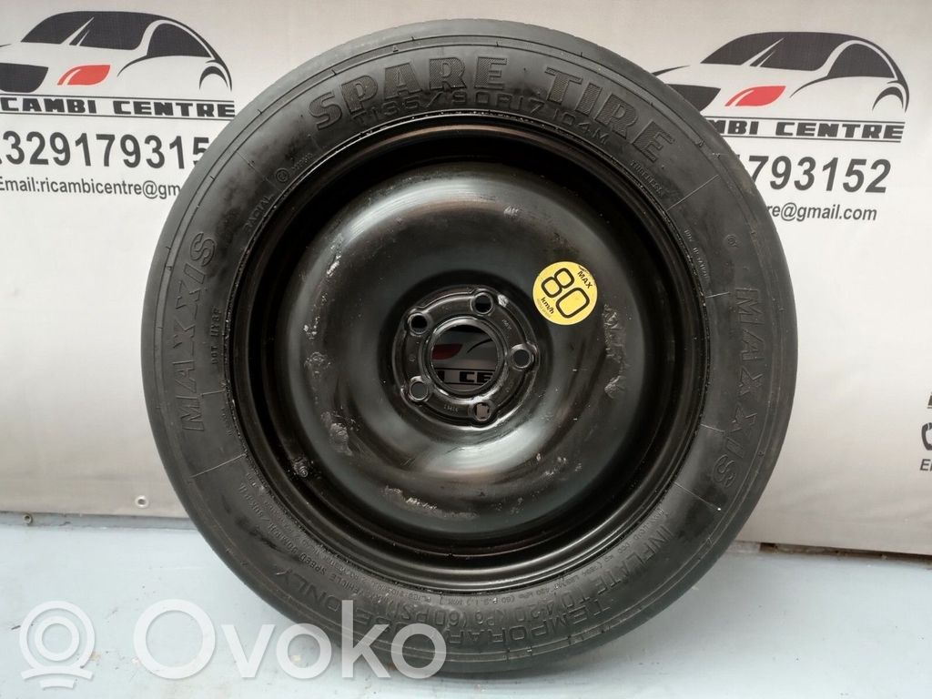 Nissan Qashqai R17 atsarginis ratas 