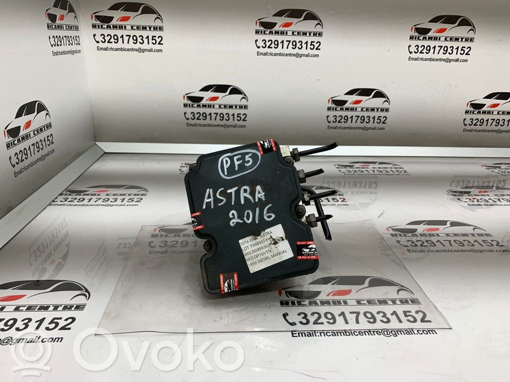 Opel Astra K ABS vadības bloks 