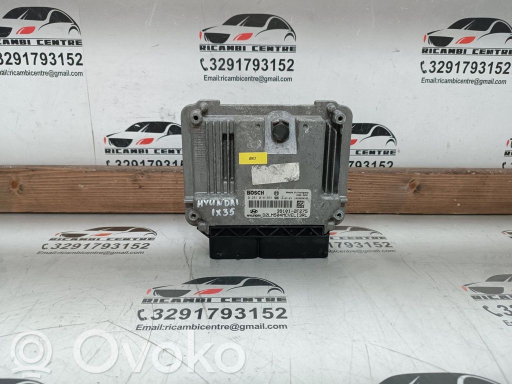 Engine control unit/module ECU   391012F275,0281018851,1039S58795,135KW,184CV