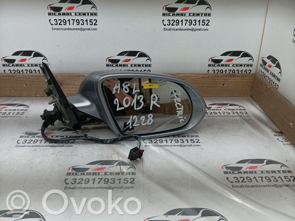 Audi A8 S8 D4 4H Espejo lateral manual 