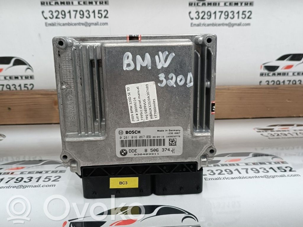 BMW 3 E90 E91 Engine control unit/module ECU 