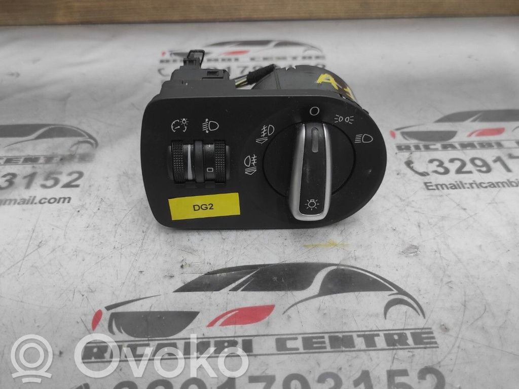 Audi A1 Interrupteur d’éclairage 