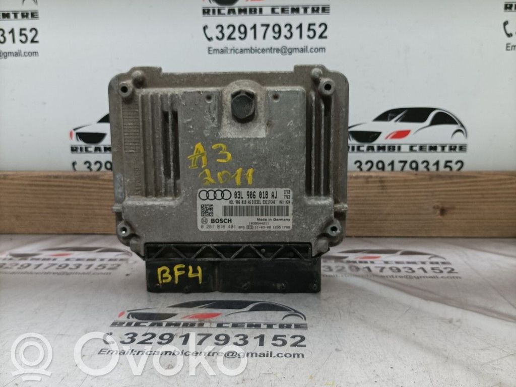Audi A3 S3 8P Engine control unit/module ECU 