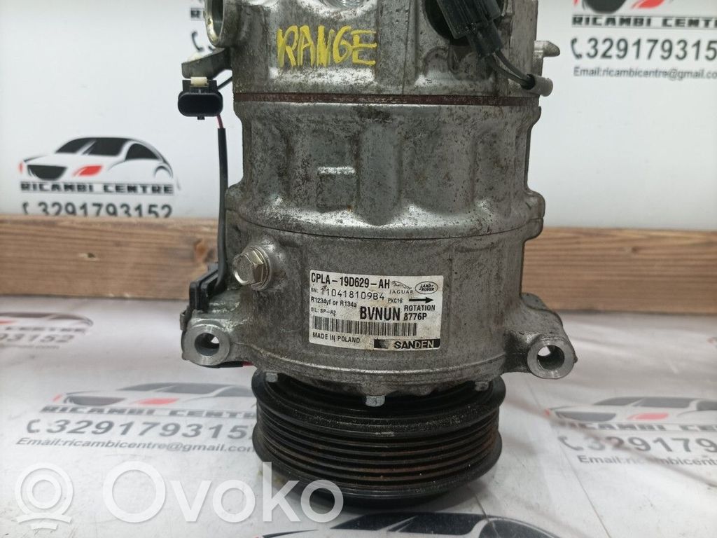 Land Rover Range Rover Sport L320 Kompresor / Sprężarka klimatyzacji A/C 