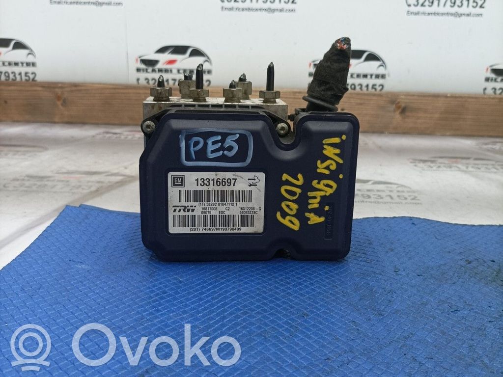 ABS control unit/module   13316697,13311697,13321113,16312208,16312208G,16817008,22757652