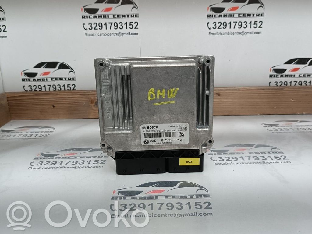 BMW 3 E90 E91 Komputer / Sterownik ECU silnika 