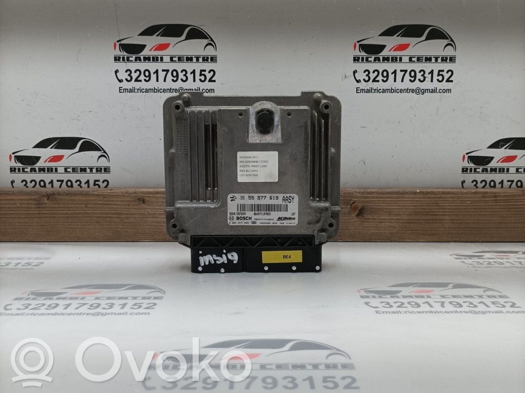 Engine control unit/module ECU   55575349,0281017453,55575349,55577619