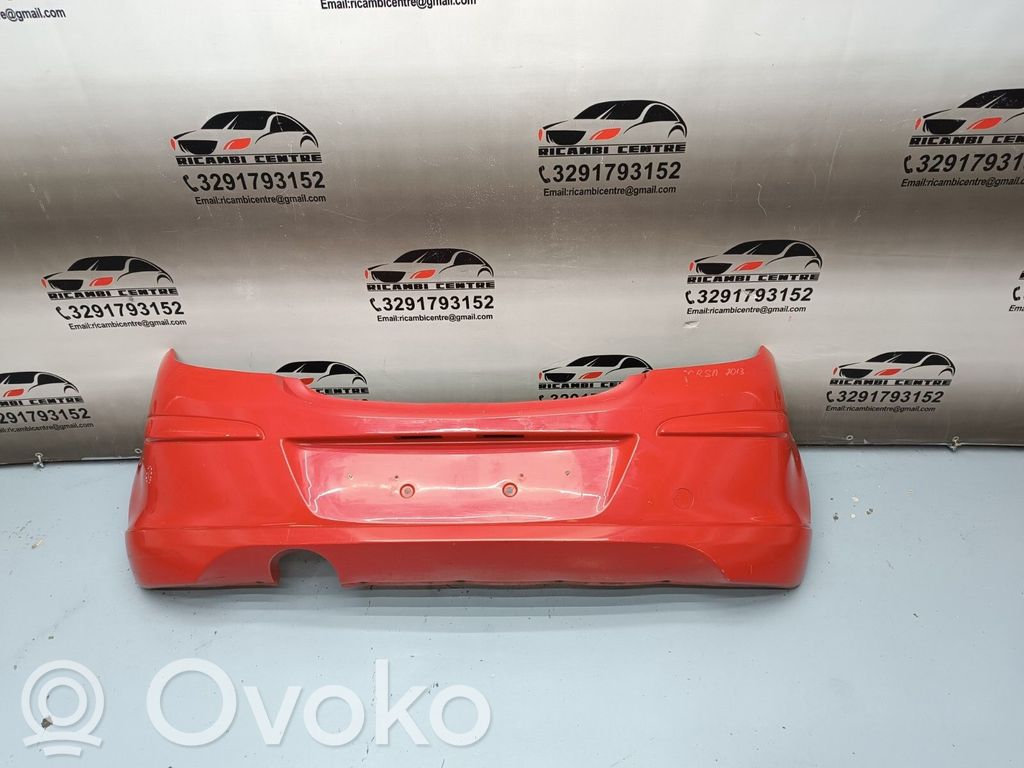 Opel Corsa D Bamperis 