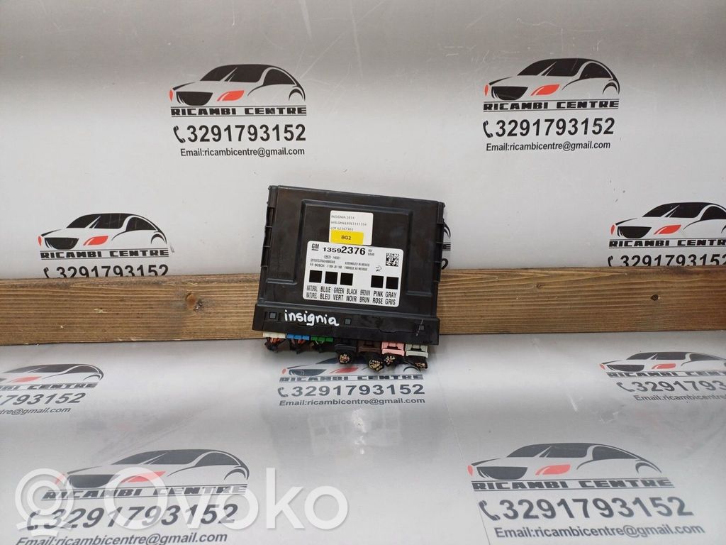 Opel Insignia A Moduł / Sterownik komfortu 
