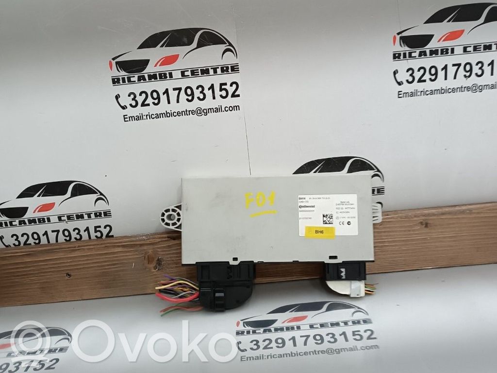 BMW 7 F01 F02 F03 F04 Moduł / Sterownik komfortu 