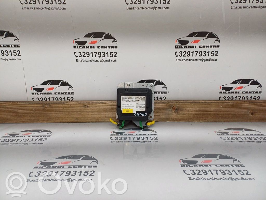 Opel Combo D Airbag control unit/module 