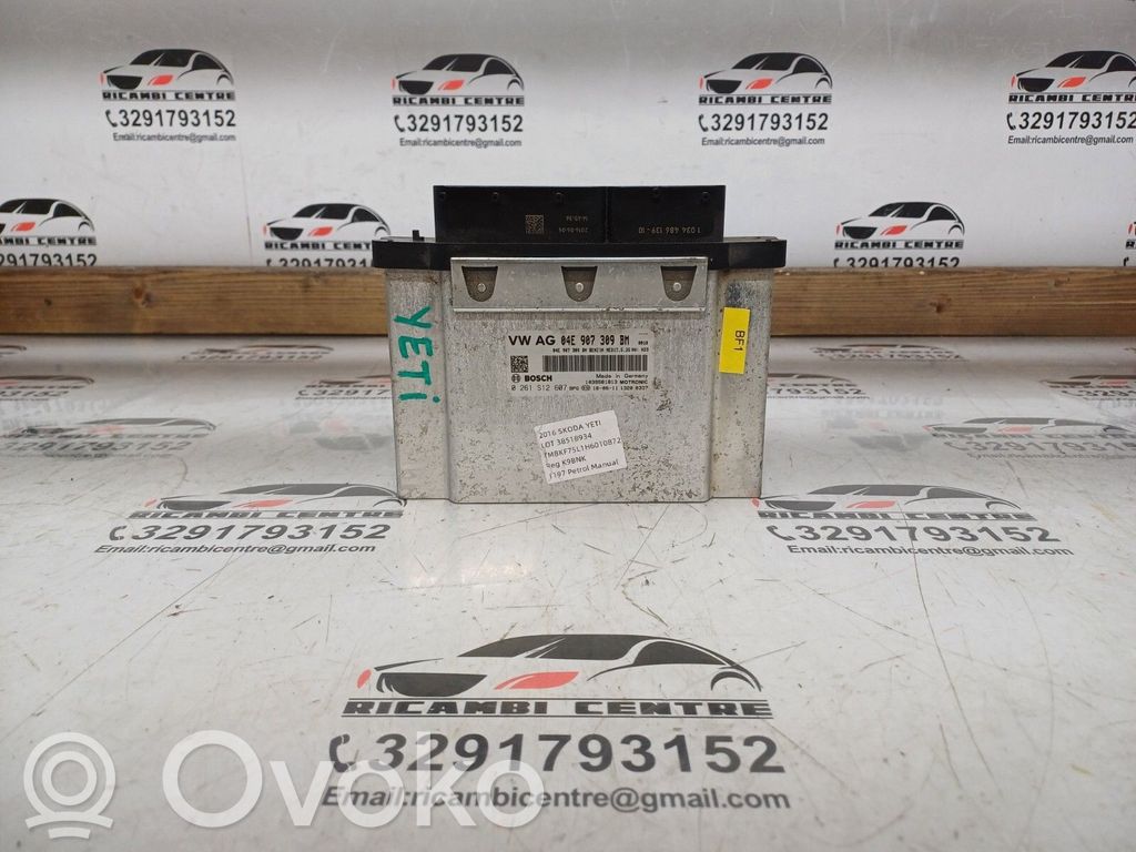 Skoda Yeti (5L) Engine control unit/module ECU 