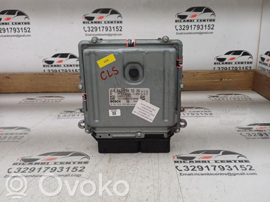Mercedes-Benz CLS C219 Komputer / Sterownik ECU silnika 