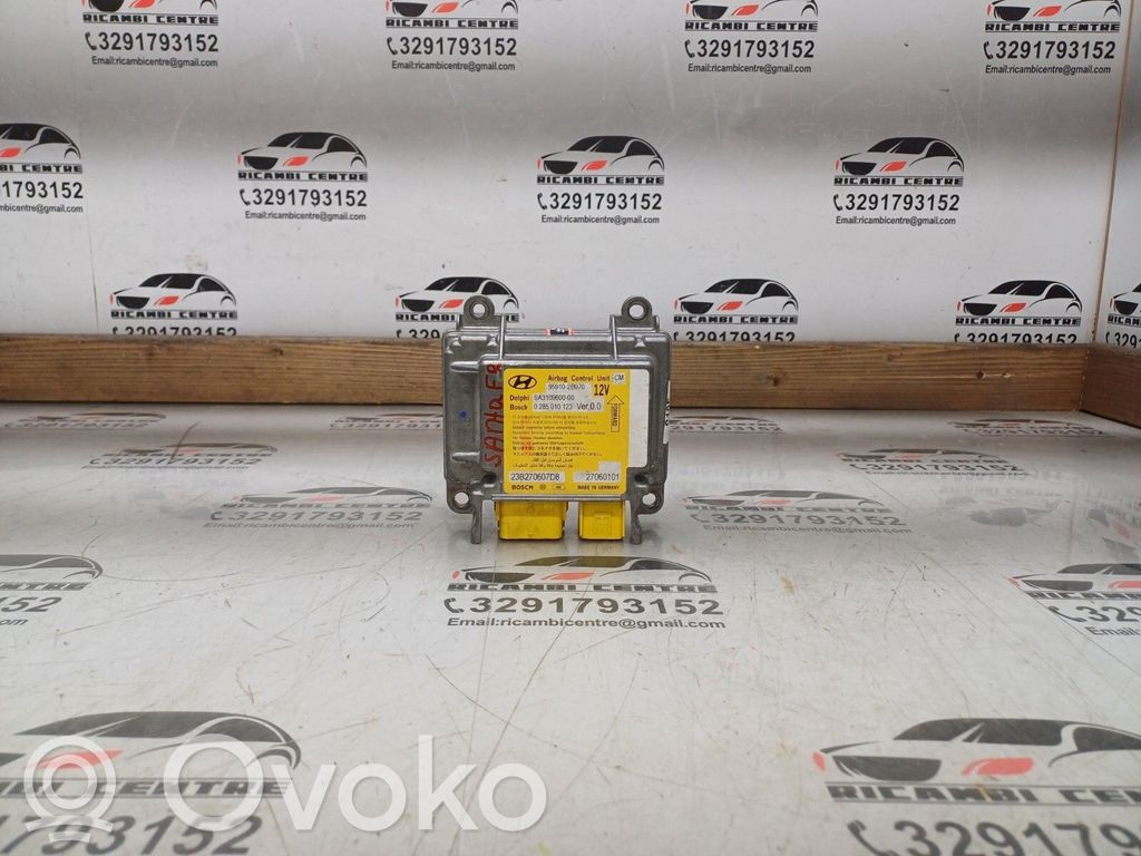 Hyundai Santa Fe Sterownik / Moduł Airbag 