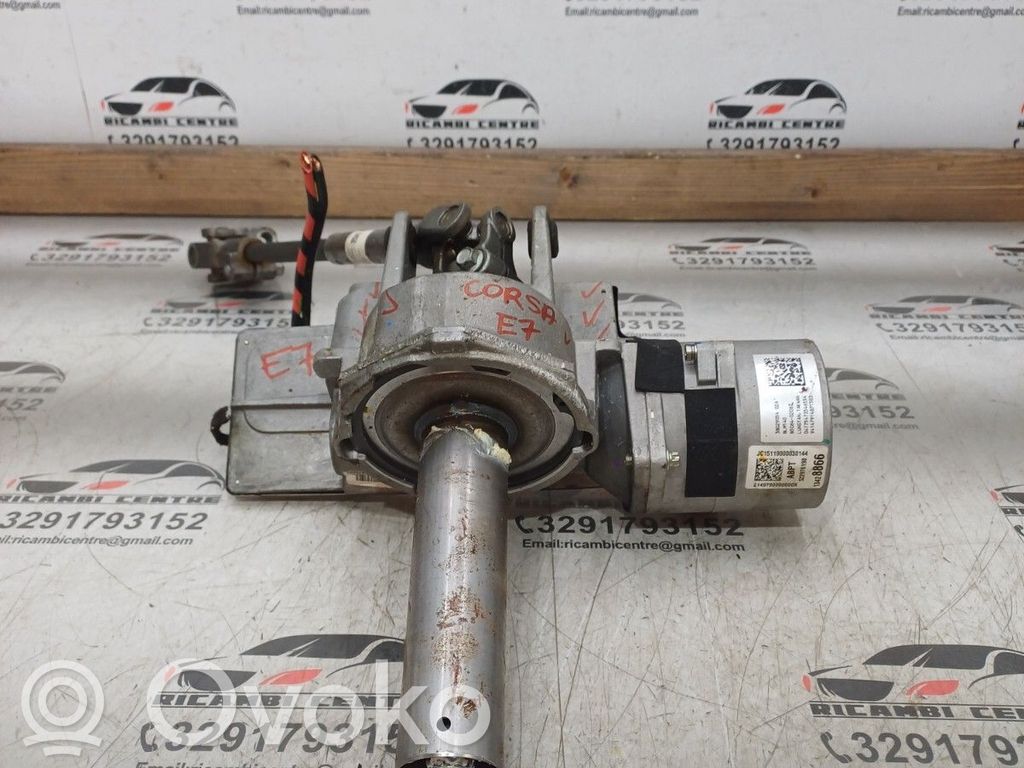 Opel Corsa E Lenksäule hinten 