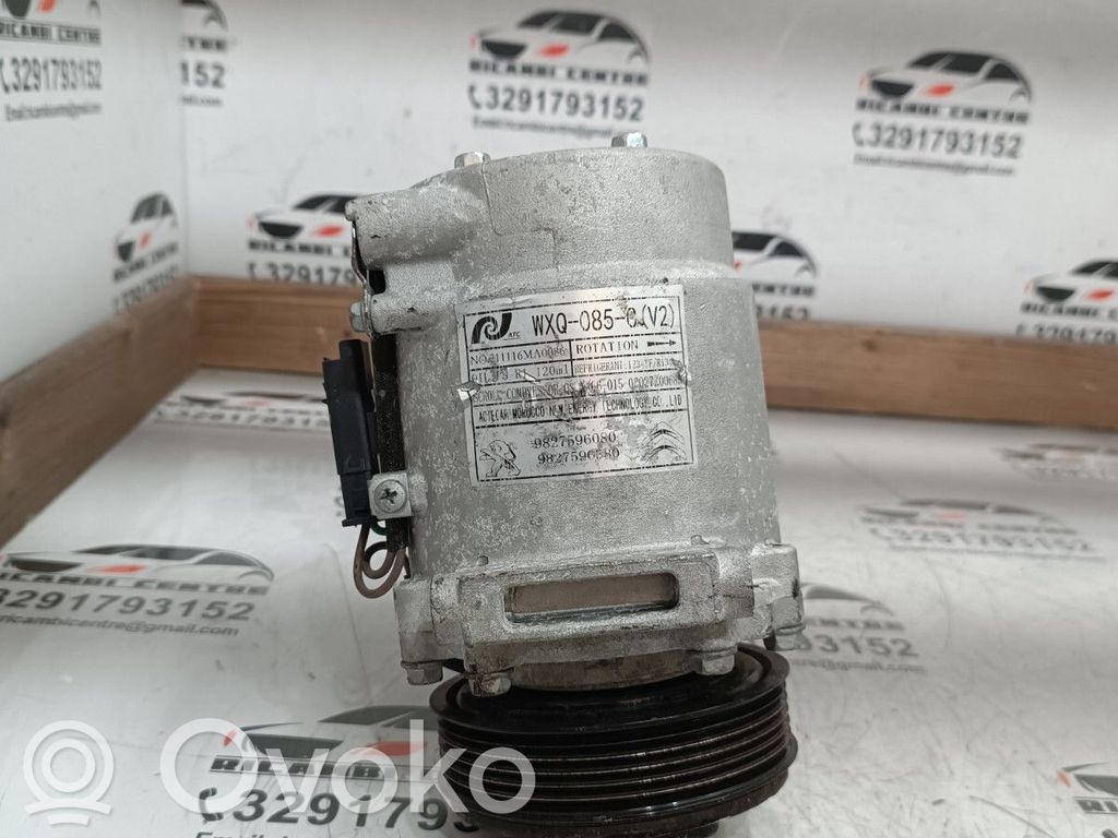 Peugeot 208 I Air conditioning (A/C) compressor (pump) 