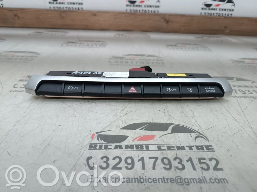 Audi A3 S3 8V Monikäyttöinen ohjauskytkin/nuppi 