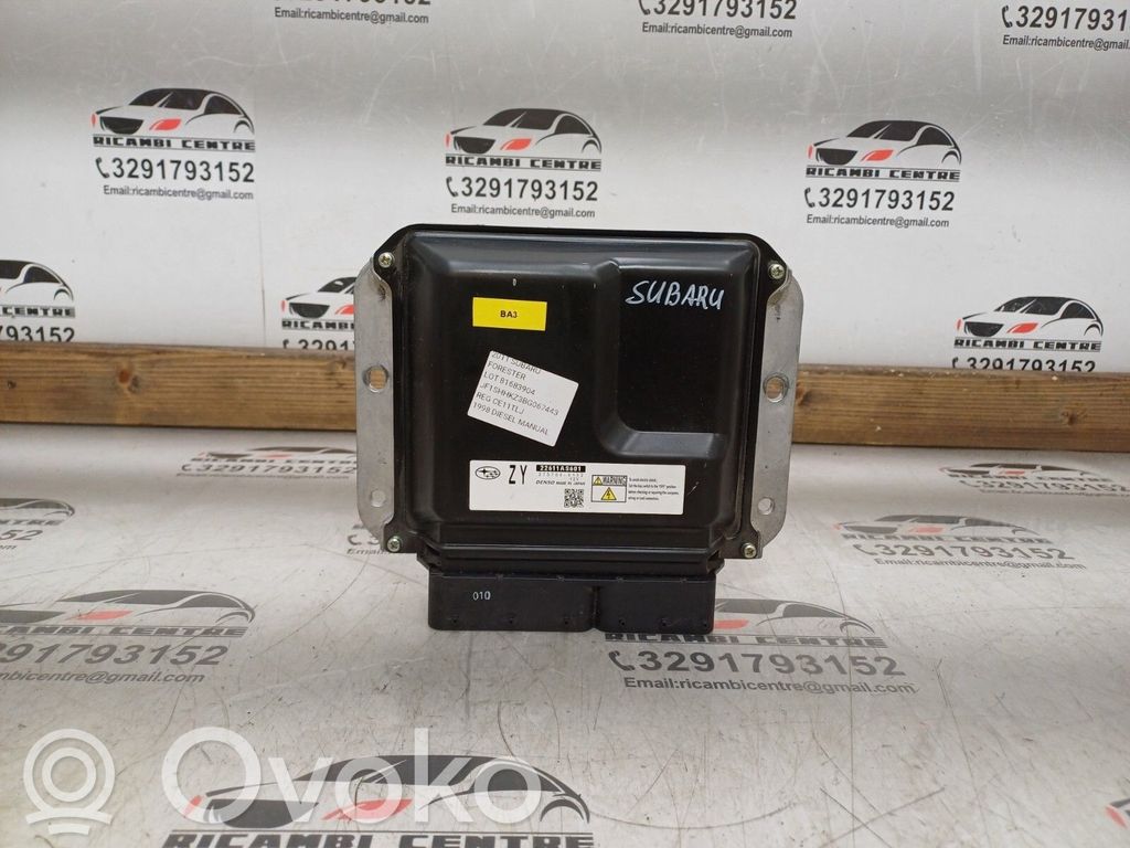 Subaru Forester SH Komputer / Sterownik ECU silnika 